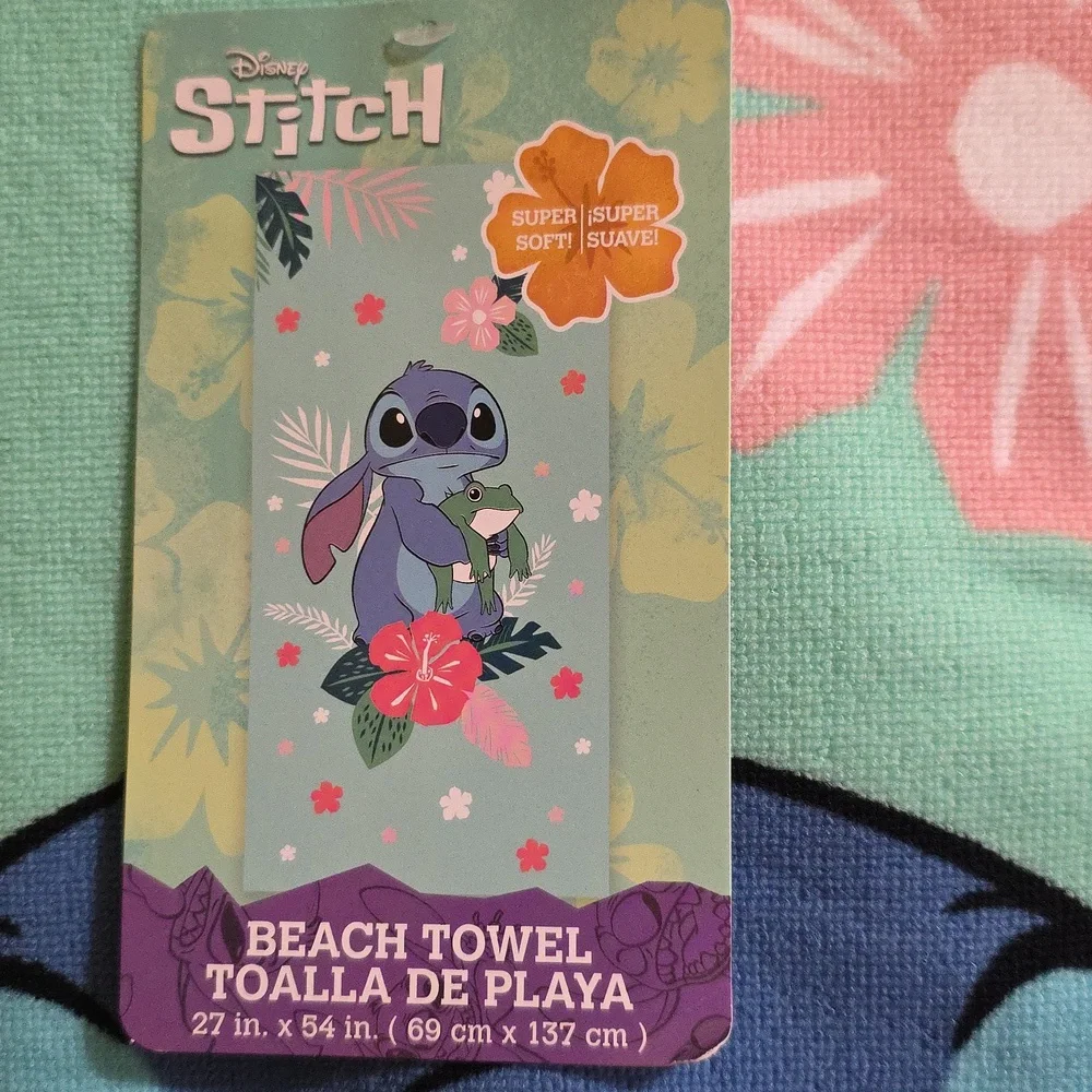 Disney Stitch Absorbent Bath Beach Towel 27